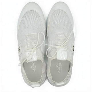 Artioli Jesse Men's Shoes Fabric / Calf-Skin Leather Casual Sneaker (ART1118)-AmbrogioShoes