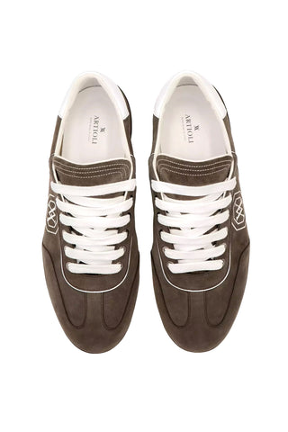 Artioli Leander Suede & Leather Sneaker-AmbrogioShoes