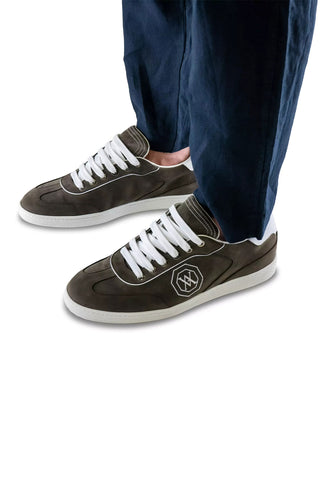 Artioli Leander Suede & Leather Sneaker-AmbrogioShoes