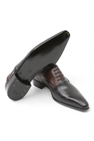 Artioli Leone Calf-Skin Leather Lace Ups Oxfords (ART1017)-AmbrogioShoes