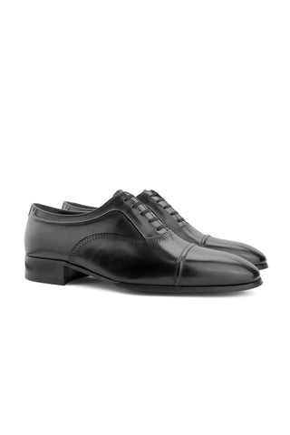 Artioli Leopoldo Buffalo Calf-Skin Leather Oxford (ART1187)-AmbrogioShoes