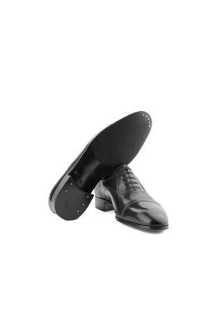 Artioli Leopoldo Buffalo Calf-Skin Leather Oxford (ART1187)-AmbrogioShoes