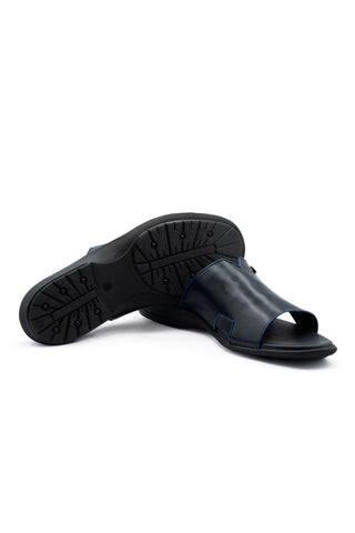 Artioli Lido Calf-Skin Leather Slip-On Sandal (ART1174)-AmbrogioShoes