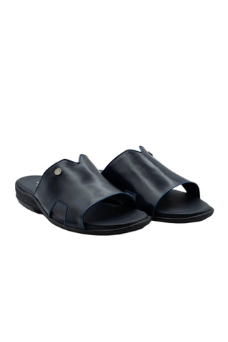 Artioli Lido Calf-Skin Leather Slip-On Sandal (ART1174)-AmbrogioShoes