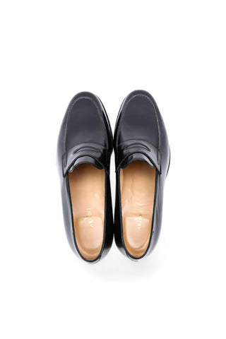 Artioli Lino Leather Classic Penny Loafer (ART1103)