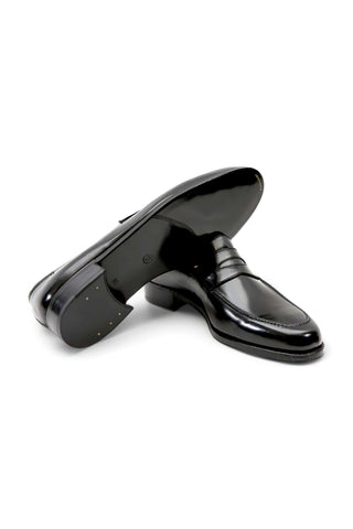 Artioli Lino Leather Classic Penny Loafer (ART1103)
