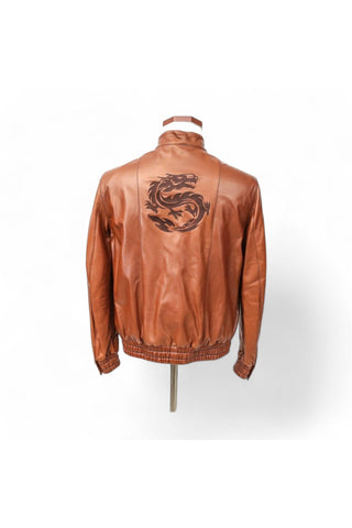 Artioli Luciano Nappa Lamb Leather Jacket (ARTJ1002)-AmbrogioShoes