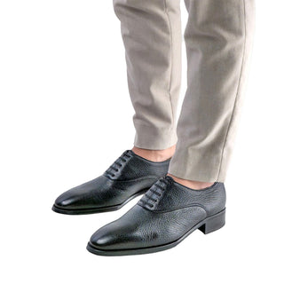 Artioli Mattia Men's Shoes Deer Skin Oxford (ART1208)-AmbrogioShoes