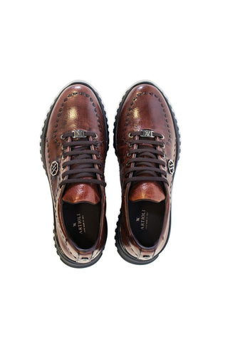 Artioli Nelson Lamb-Skin Sneaker (ART1197)-AmbrogioShoes