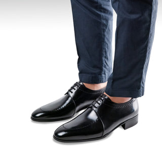 Artioli Ottavio Men's Shoes Buffalo Leather Derby (ART1206)-AmbrogioShoes