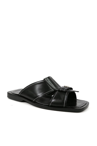 Artioli Panarea Calf-Skin Leather Slip-On Sandal (ART1142)-AmbrogioShoes