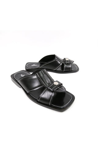 Artioli Panarea Leather Slip-On Sandal (ART1142)