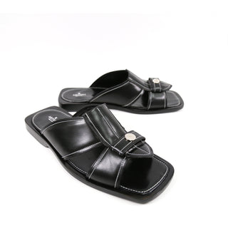 Artioli Panarea Men's Shoes Calf-Skin Leather Slip-On Sandal (ART1142)-AmbrogioShoes