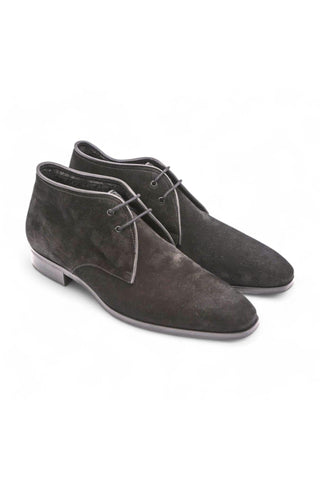 Artioli Paride Men's Luxury Italian Handmade Italian Shoes Suede Chukka Boot (ART1093)-AmbrogioShoes