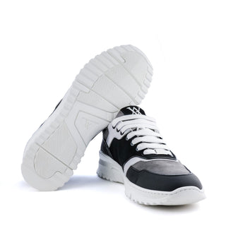 Artioli Paul Men's Shoes Suede & Deer-Skin Sneaker (ART1196)-AmbrogioShoes