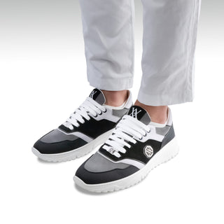 Artioli Paul Men's Shoes Suede & Deer-Skin Sneaker (ART1196)-AmbrogioShoes