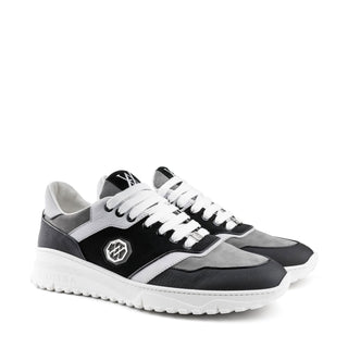 Artioli Paul Men's Shoes Suede & Deer-Skin Sneaker (ART1196)-AmbrogioShoes