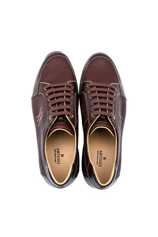 Artioli Pavel Kangaroo / Deer Skin Sneaker (ART1159)-AmbrogioShoes