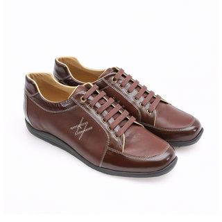 Artioli Pavel Men's Shoes Kangaroo / Deer Skin Sneaker (ART1159)-AmbrogioShoes