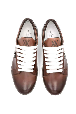 Artioli Peter Leather Sneaker-AmbrogioShoes