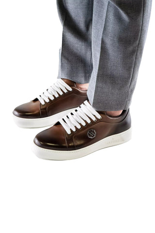 Artioli Peter Leather Sneaker-AmbrogioShoes