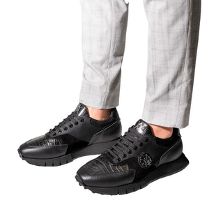 Artioli Phillie Multi Material Sneaker-AmbrogioShoes