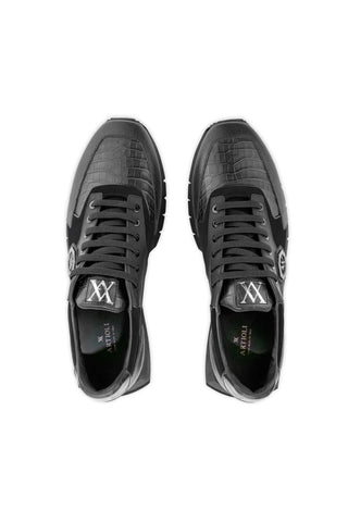 Artioli Phillie Multi Material Sneaker-AmbrogioShoes