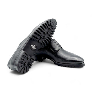 Artioli Pino Men's Luxury Italian Shoes Deer-Skin Leather Derby (ART1056)-AmbrogioShoes