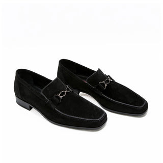 Artioli Ponza Men's Shoes Suede Leather Horsebit Loafer (ART1171)-AmbrogioShoes