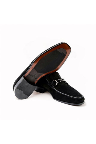 Artioli Ponza Suede Horsebit Loafer-AmbrogioShoes