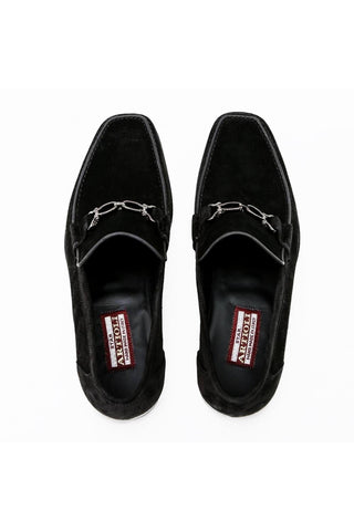 Artioli Ponza Suede Horsebit Loafer-AmbrogioShoes