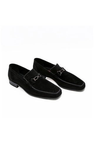 Artioli Ponza Suede Horsebit Loafer-AmbrogioShoes