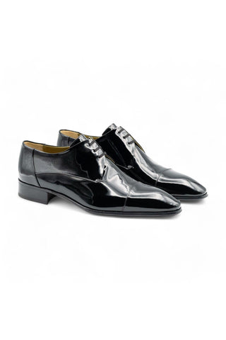 Artioli Raul Patent Cap-Toe Derby (ART1054)-AmbrogioShoes