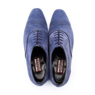 Artioli Roberto Men's Shoes Suede Leather Classic Oxford (ART1145)-AmbrogioShoes