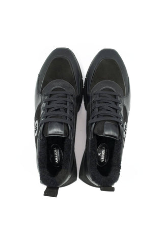 Artioli Ruud Deer / Suede Casual Sneaker (ART1115)-AmbrogioShoes