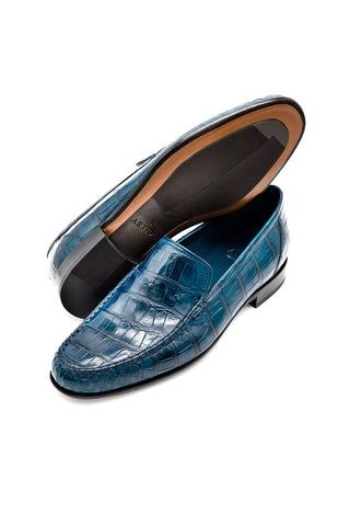Artioli Scilla Crocodile Loafer-AmbrogioShoes