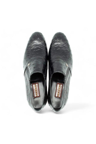 Artioli Sebastiano Ostrich Classic Slip-On Loafers (ART1047)-AmbrogioShoes