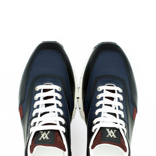 Artioli Stephen Men's Shoes Deer-Skin / Calf-Skin Leather Casual Sneaker (ART1114)-AmbrogioShoes