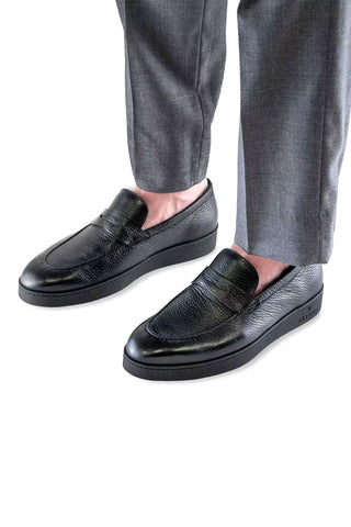 Artioli Viareggio Deer Penny Loafers-AmbrogioShoes