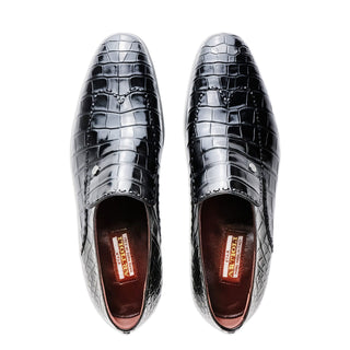 Artioli Vinicio Men's Shoes Exotic Alligator Skin Loafer (ART1205)-AmbrogioShoes