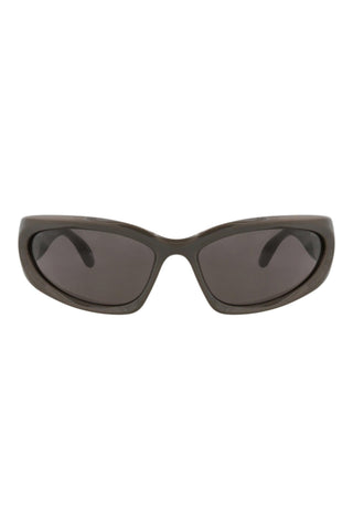 Balenciaga   Metallic Warm Grey Sunglasses