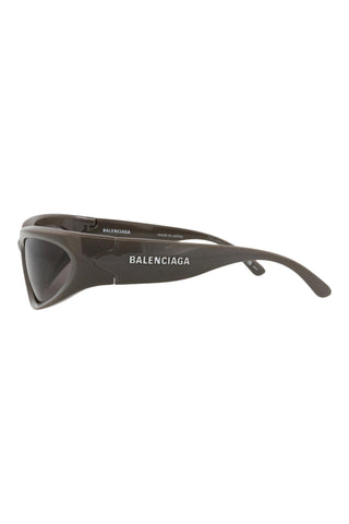 Balenciaga   Metallic Warm Grey Sunglasses