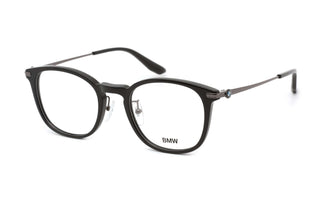 BMW BW5021 Eyeglasses Shiny Black / Clear Lens-AmbrogioShoes