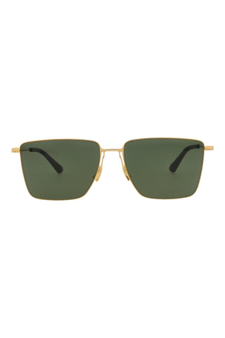 Bottega Veneta  Gold Sunglasses