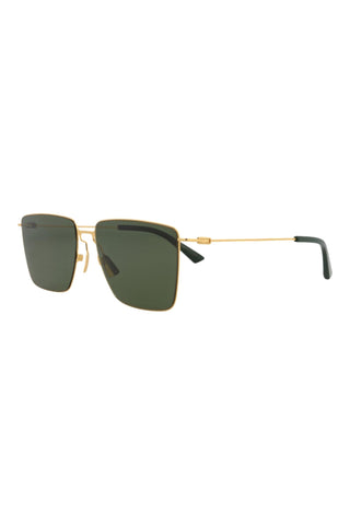 Bottega Veneta  Gold Sunglasses