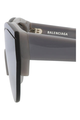 Balenciaga BB0004S Grey Sunglasses-AmbrogioShoes