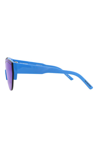 Balenciaga BB0004S Light Blue Sunglasses-AmbrogioShoes