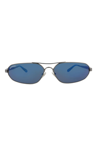 Balenciaga BB0227S Dark Ruthenium Sunglasses-AmbrogioShoes