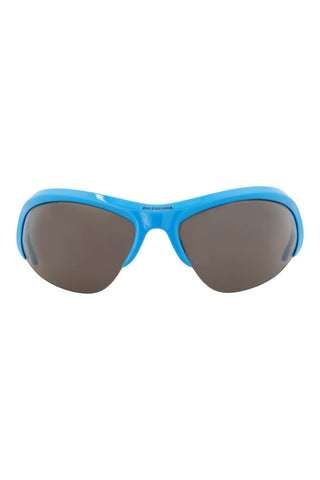 Balenciaga BB0232S Cyan Sunglasses-AmbrogioShoes