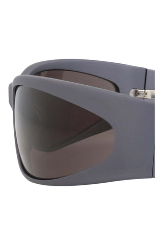 Balenciaga BB0290S Satin Dark Grey Sunglasses-AmbrogioShoes